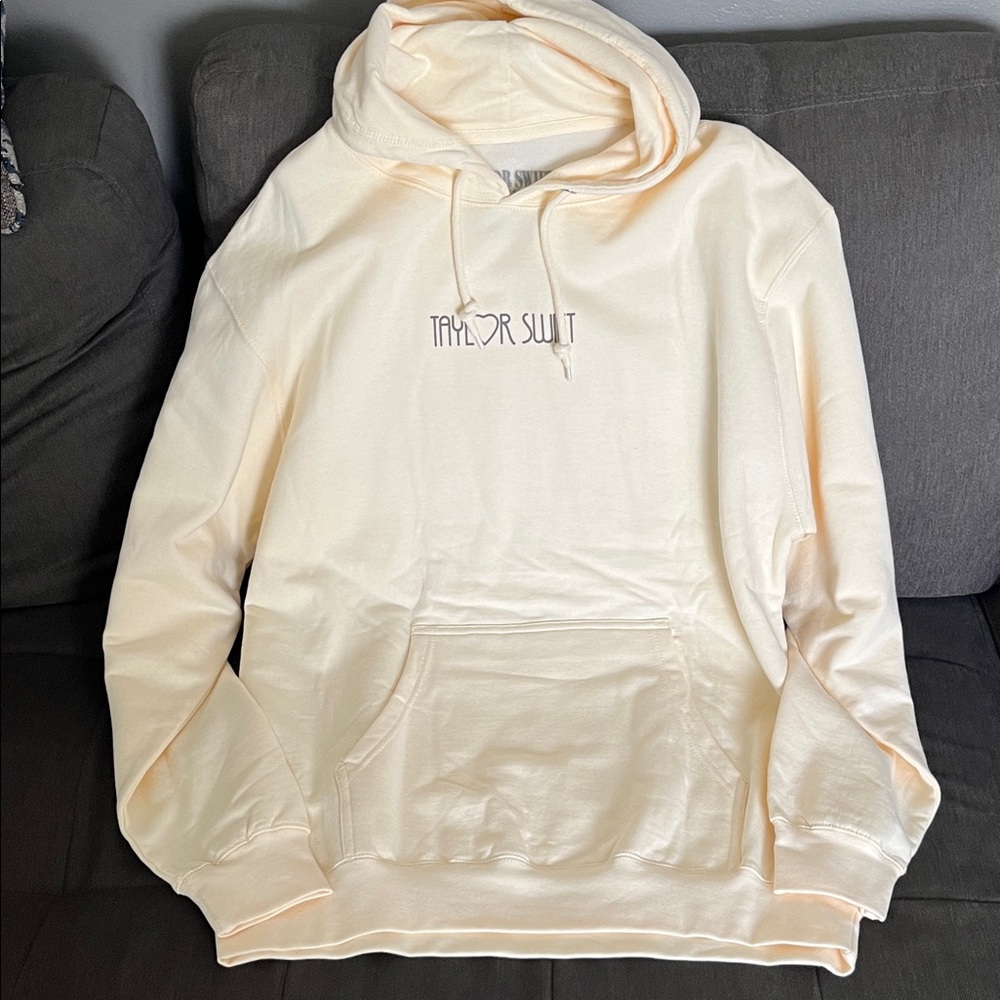 Brand New never worn Taylor Swift Cream Hoodie from official site